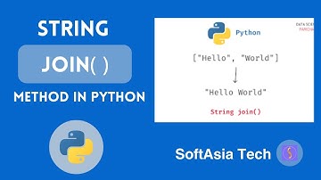 (MM) Understanding the Python `join()` Method for String Concatenation | Python Tutorials