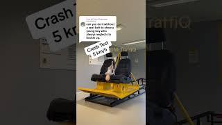 Celebrity Car crash test 5kmh. MrTraffiQ trafikkskole/ driving school. For educational purposes only. Wealth