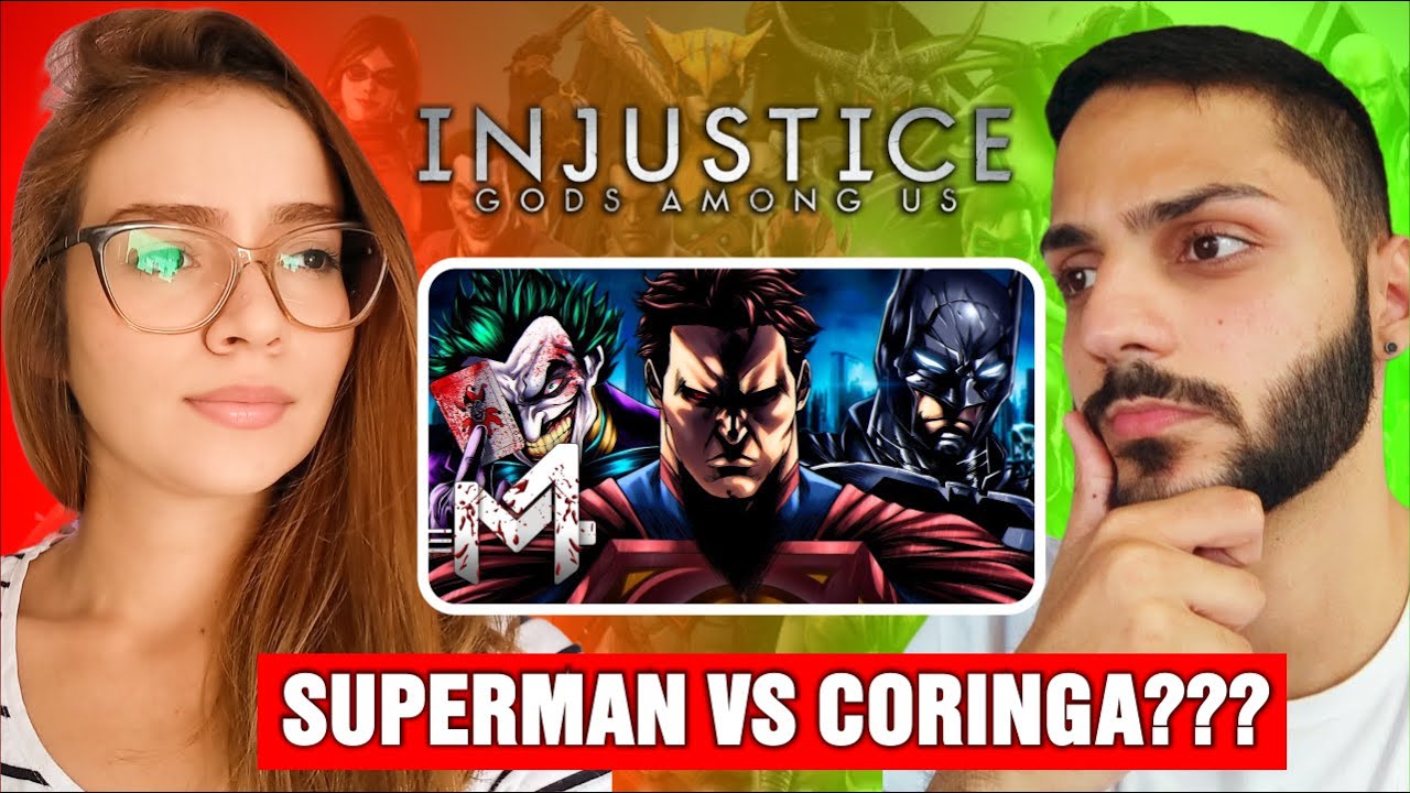 PROFª DE GEOGRAFIA REAGE | Injustice (DC Comics) - Deuses Entre Nós | M4rkim ft. @Basara & @AniRap