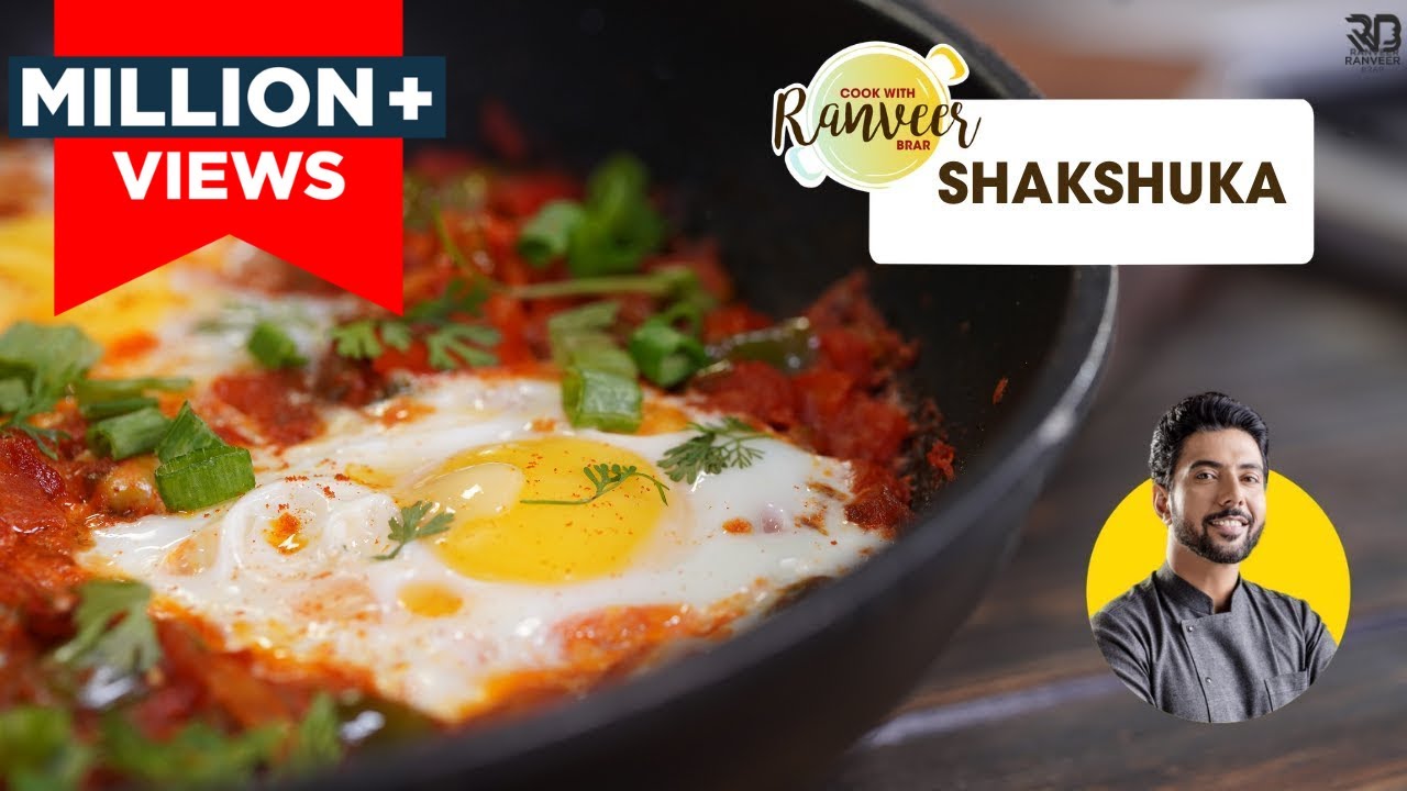Easy Shakshuka Egg Recipe | आसान अंडा शाकशुका | Poached Egg in Tomato Sauce  Chef Ranveer Brar