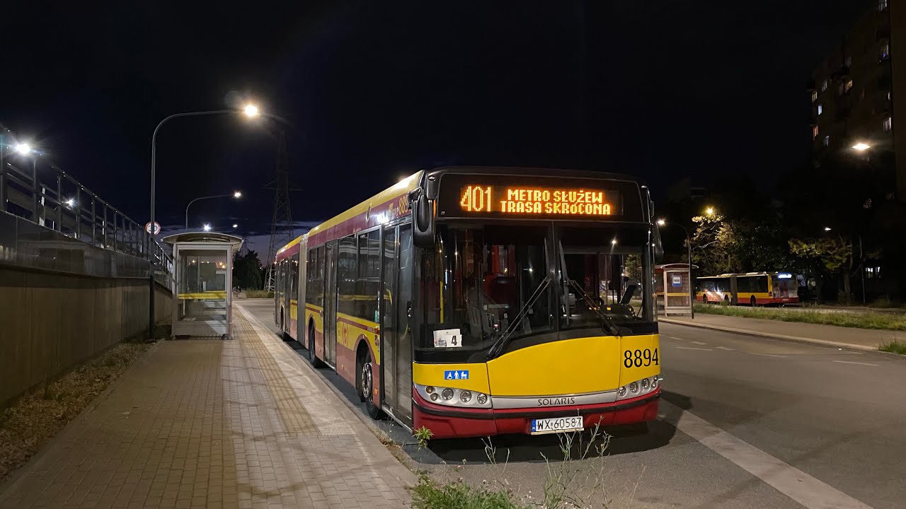Solaris Urbino 18 III #8894 (MZA Warszawa) [🚍401]