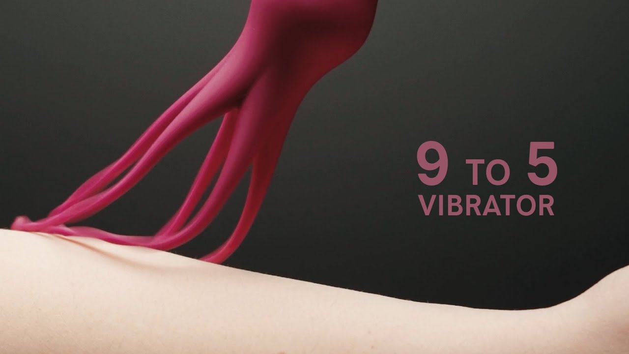 9 TO 5 | New Vibrator with Silicone Tassel Teasers