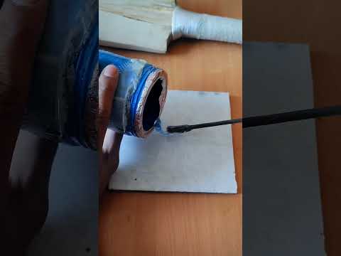 Handle Problem Solve | How To Make Binding on Bat Handle #cricket #shorts #batrepair