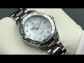 TAG HEUER Aquaracer WBD1314.BA0740 Diamond & Mother of Pearl Dial Ladies Watch | DKWatches | £995