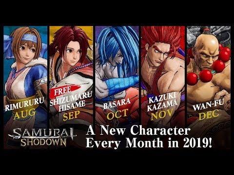 SAMURAI SHODOWN / SAMURAI SPIRITS – New DLC Characters