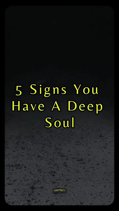 5 Signs You Have a Deep Soul #youtubeshorts #motivation #youtubeshorts #viral #quotes #trending