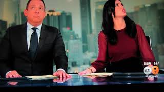 Los Angeles news achor goes UNDER desk on LIVE TV 2nd 7.1 QUAKE July 5 2019 8:21pm Ridgecrest by Petros chronis 12,482 views 4 years ago 36 seconds