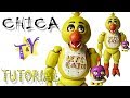 Как слепить Чику ФНАФ из пластилинаТуториал Chica FNAF from clay Tutorial