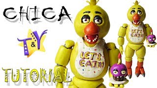 :       Chica FNAF from clay Tutorial
