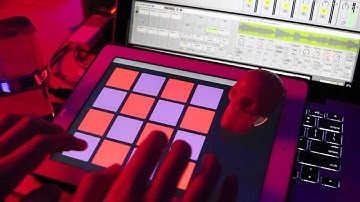 iPad MIDI controller: TouchOSC + Ableton Aaliyah drum machine