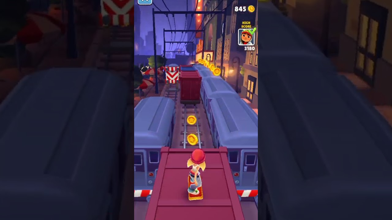 Subway surfers life hack 
