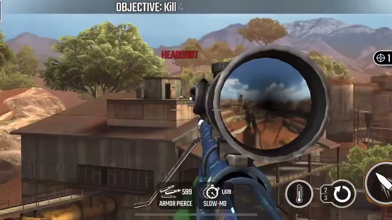 Dogs Of War, Sniper Strike Special Ops mission #9- Diamond Mine ( rifle/ zone 20)