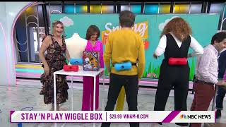 The Wham-O Wiggle Box on  NBC's TODAY with Hoda & Jenna