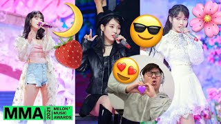 Iu   strawberry Moon  celebrity  lilac 2021 Mma Reaction 