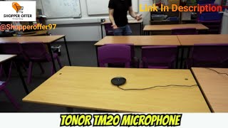 TONOR USB Conference Microphone | PC Computer Condenser Mic with Mute Button