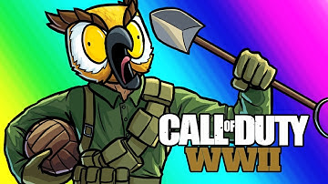 Call of Duty WW2 Funny Moments - Gridiron Ball!!