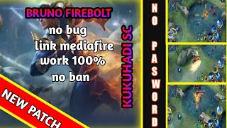 Script skin Bruno Hero firebolt || no pasword link MediaFire || mlbb screenshot 4