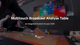 ISE 2025: Ventuz' Broadcast Analyse Table powered by Scape X®