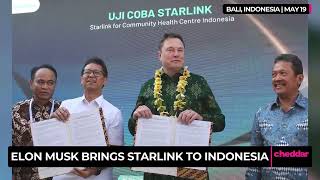 Elon Musk Bring Starlink to Indonesia