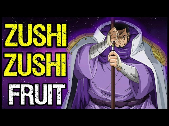 Fujitora's Zushi-Zushi No Mi (The Gravity Fruit) - One Piece