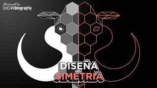 DISEÑA con SIMETRÍA en 3 SIMPLES PASOS con Corel DRAW DelcaVideography