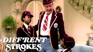 Diff'rent Strokes | Willis And Arnold Get Ready For Prep School | Classic TV Rewind