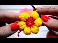 Маленький пышный цветок крючком. Мастер класс.Flower crochet