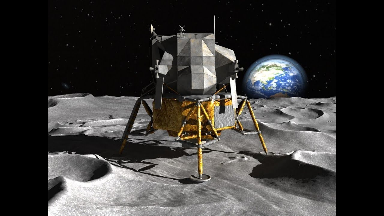 Космические аппараты на луне. Apollo 11 Lunar Module. Apollo with Lunar Module. Blue Moon посадочный модуль. NASA Apollo Lunar Module.