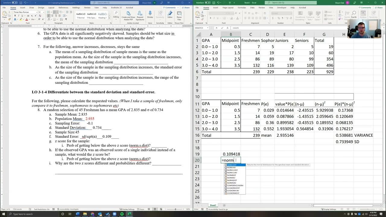 Worksheet 3-1-1 - YouTube