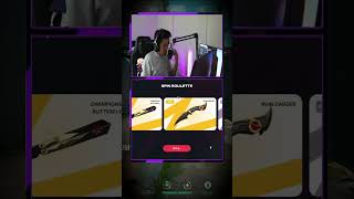 Valorant skin moment 😱 #valorantedit #valorantyoutube #valorantaim