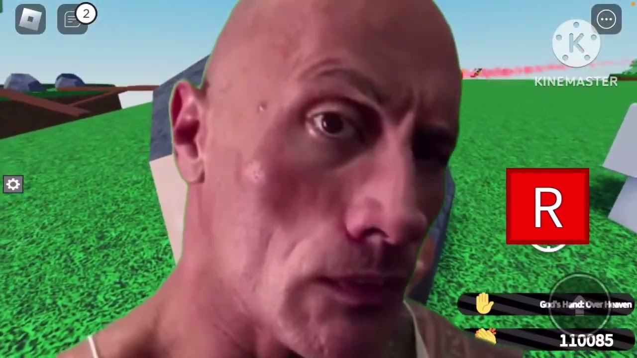 [Slap battle but bad] god hand over heaven experience with nobody :(