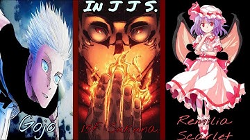 "15 Fingers Sukuna, Shinjuku Gojo and Remilia Scarlet" |JJS Skill Builder|