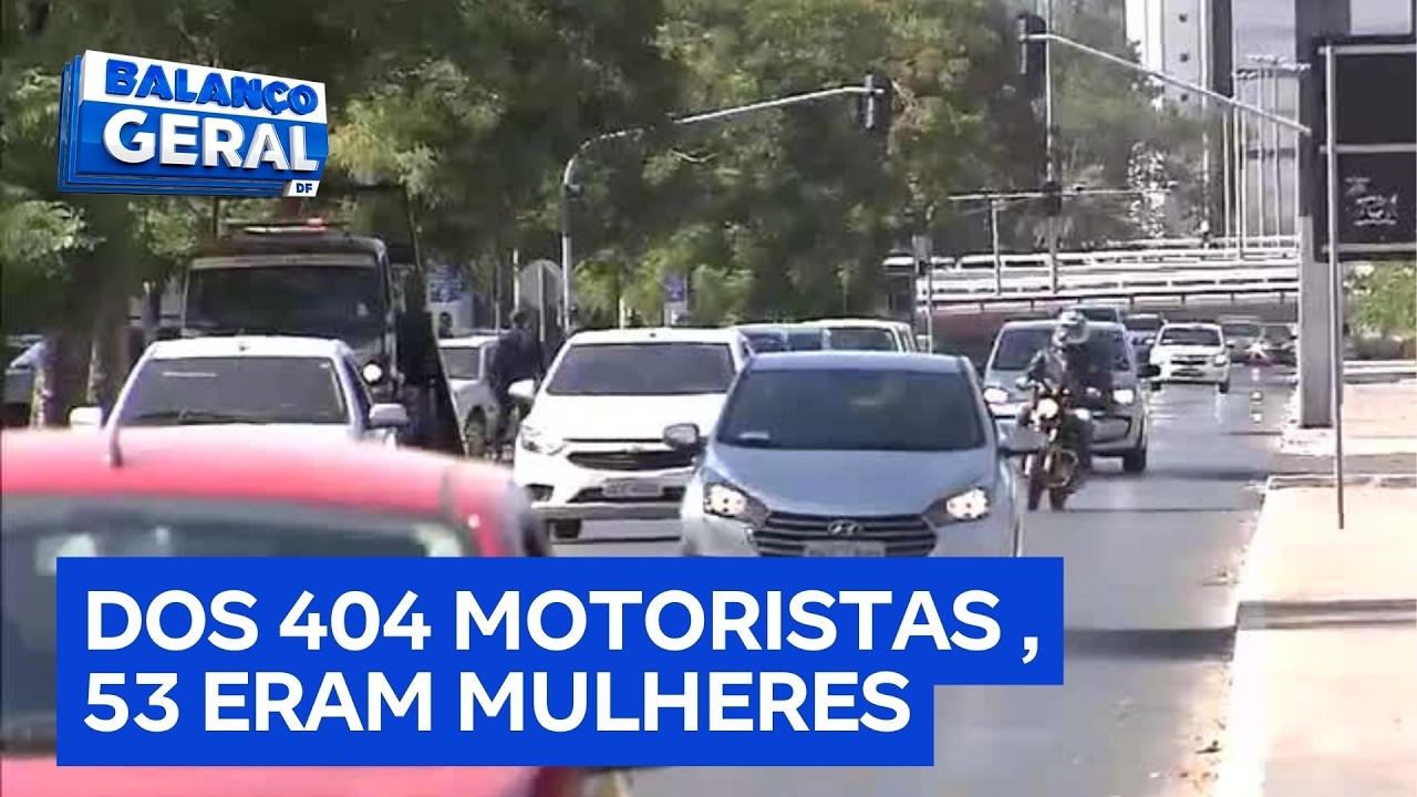 Mulheres são 13% dos motoristas envolvidos em acidentes fatais no DF em 2025 | Balanço Geral DF