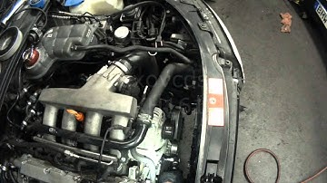 Audi B6: AMB 1.8T Timing Belt & Water Pump Part 4 (Installing Belt & Water Pump)