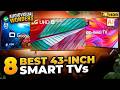 TOP 8 BEST 43-INCH SMART TVs IN 2026 (Check Out the Best 43 Inch Smart TV)