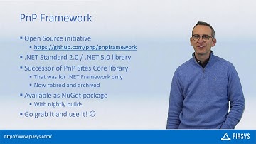 Episode #138 - Introducing the new PnP Framework v. 1.0.0