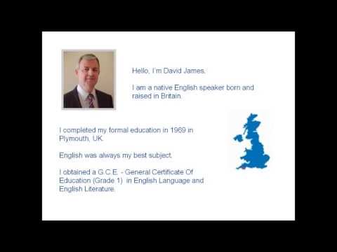 Online English teacher, David, UK  Teacher, Englis...