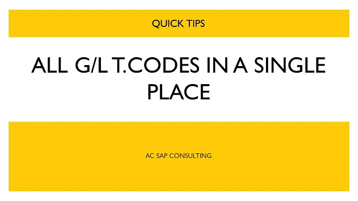SAP S4HANA #QuickTips #1 | Find Fiori App Name from GUI Transaction Code  |  AC SAP Consulting