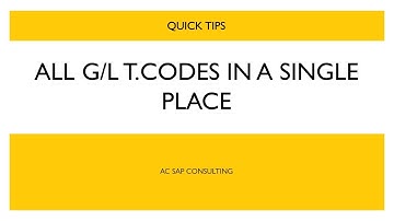 SAP S4HANA #QuickTips #1 | Find Fiori App Name from GUI Transaction Code  |  AC SAP Consulting