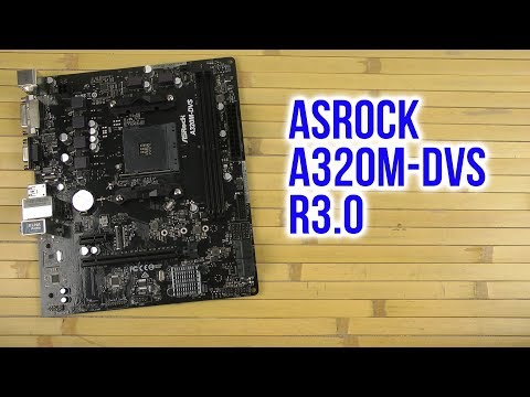 Распаковка ASRock A320M-DVS R3.0