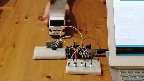 ARDUINO초보자 IR sensor와 LED로 거리에 따른 라이트 작동.