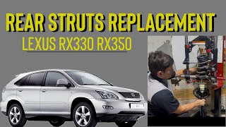 Sports Performance How to Replace Rear Struts | Lexus Rx330 Rx 350 2004-2009