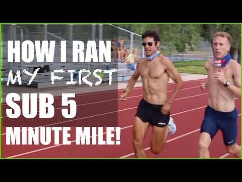 HOW I RAN A SUB 5-MIN MILE (sub 4:40 1500M): Sage Canaday Running Workouts and Track Training Tips!