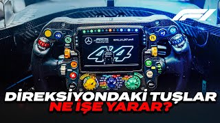 Formula 1 Direksiyonundaki TUŞLAR NE İŞE YARAR?