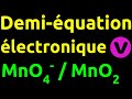 Demiquation lectronique  mno4mno2