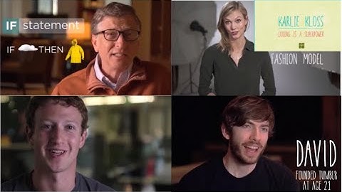 Motivational Speech By Bill Gates | David Karp | Mark Zuckerberg | Karlie Kloss | Importance of Code