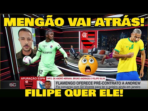 FLAMENGO VAI ATRÁS DE RICHARLISON DO TOTTENHAM E VAI CONTRATAR NOVO GOLEIRO!