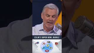 Agree with Colin&#39;s Super Bowl bubble? 🤔 #chiefs #bills #colincowherd #NFL