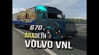 volvo vnl 670 para ets2 1.35