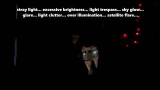 Sam Hall reads 'Synonyms for light pollution'